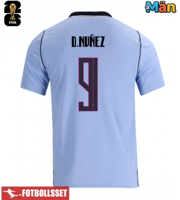 Uruguay Darwin Nunez #9 Hemmatröja VM 2026 Kortärmad